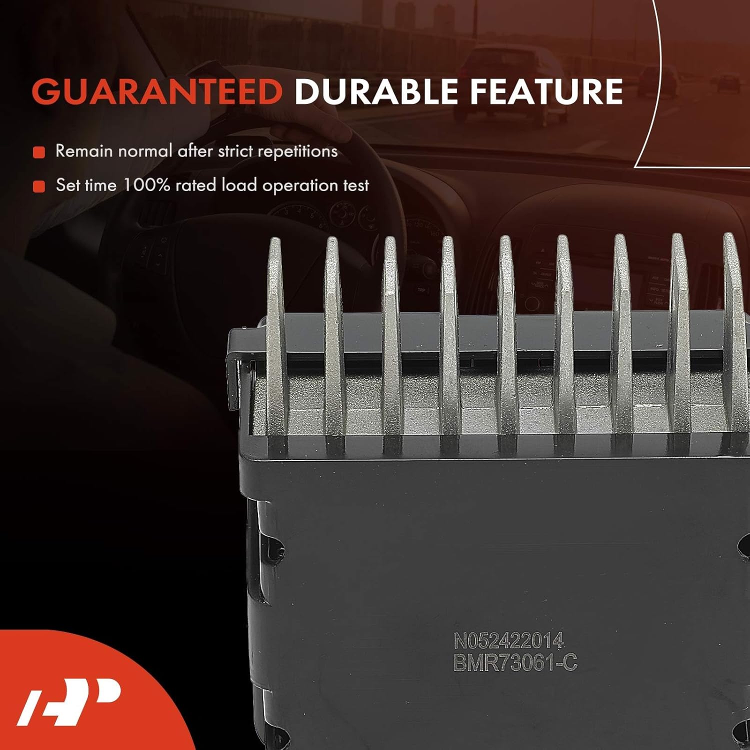 A-Premium Front HVAC Blower Motor Resistor Compatible with Ford Taurus 1996-2007, Contour 1995 & Mercury Sable 1995-2005, Villager 1996-2002 & Lincoln Continental 1991-2002, Mark VIII 1997-1998