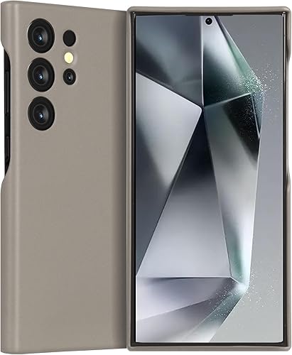 LOHASIC Funda para teléfono Samsung Galaxy S23 Plus, elegante funda de piel sintética con puntada retro vintage S23+ para hombres y mujeres, agarre