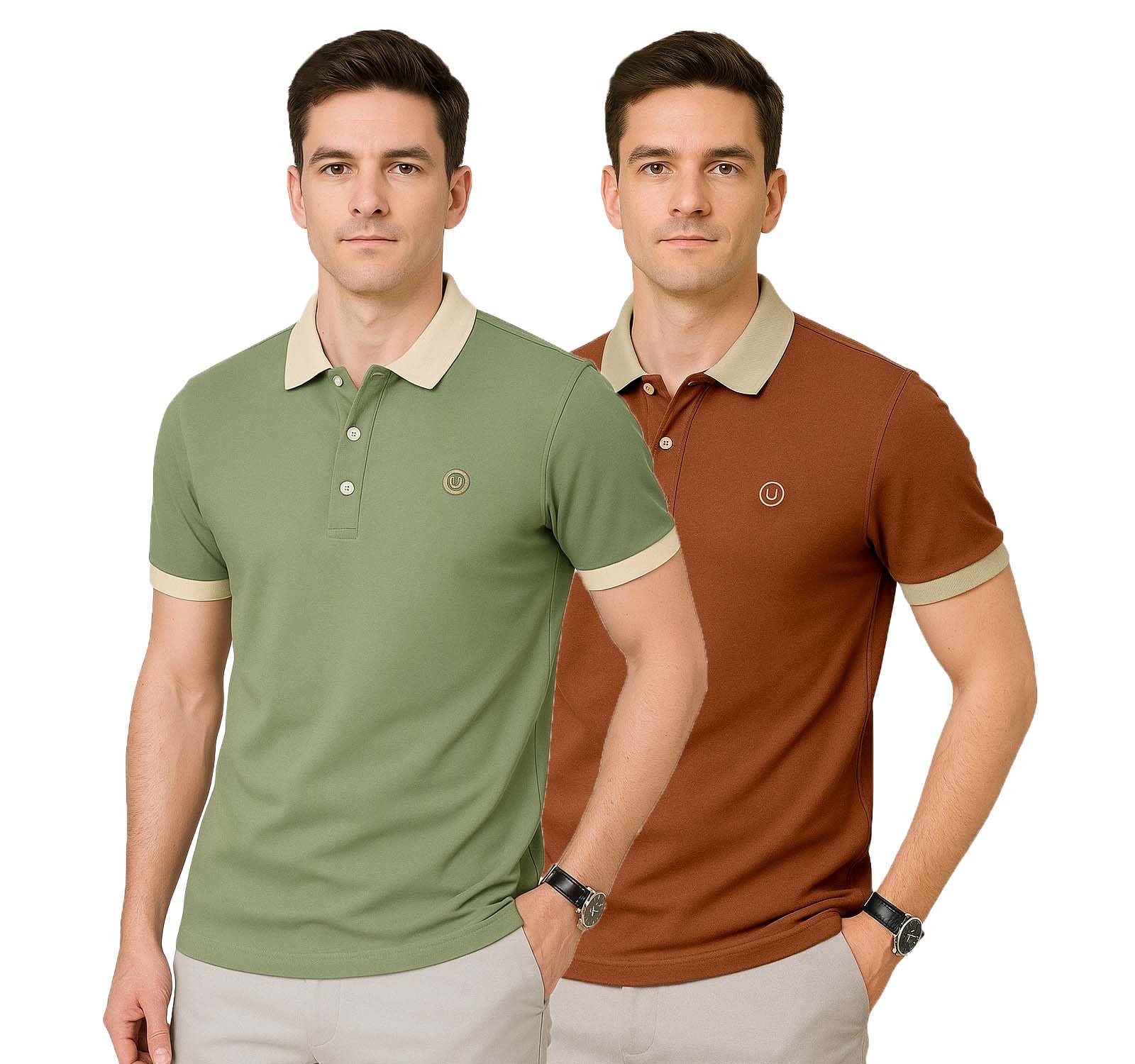 Lymio Polo T Shirt for Men || T Shirt for Man || Collar T Shirt Style Men (Packs Also Available) (Polo-44-47)