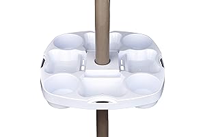 Myard Umbrella Table Tray for Perfect Beach Relaxation