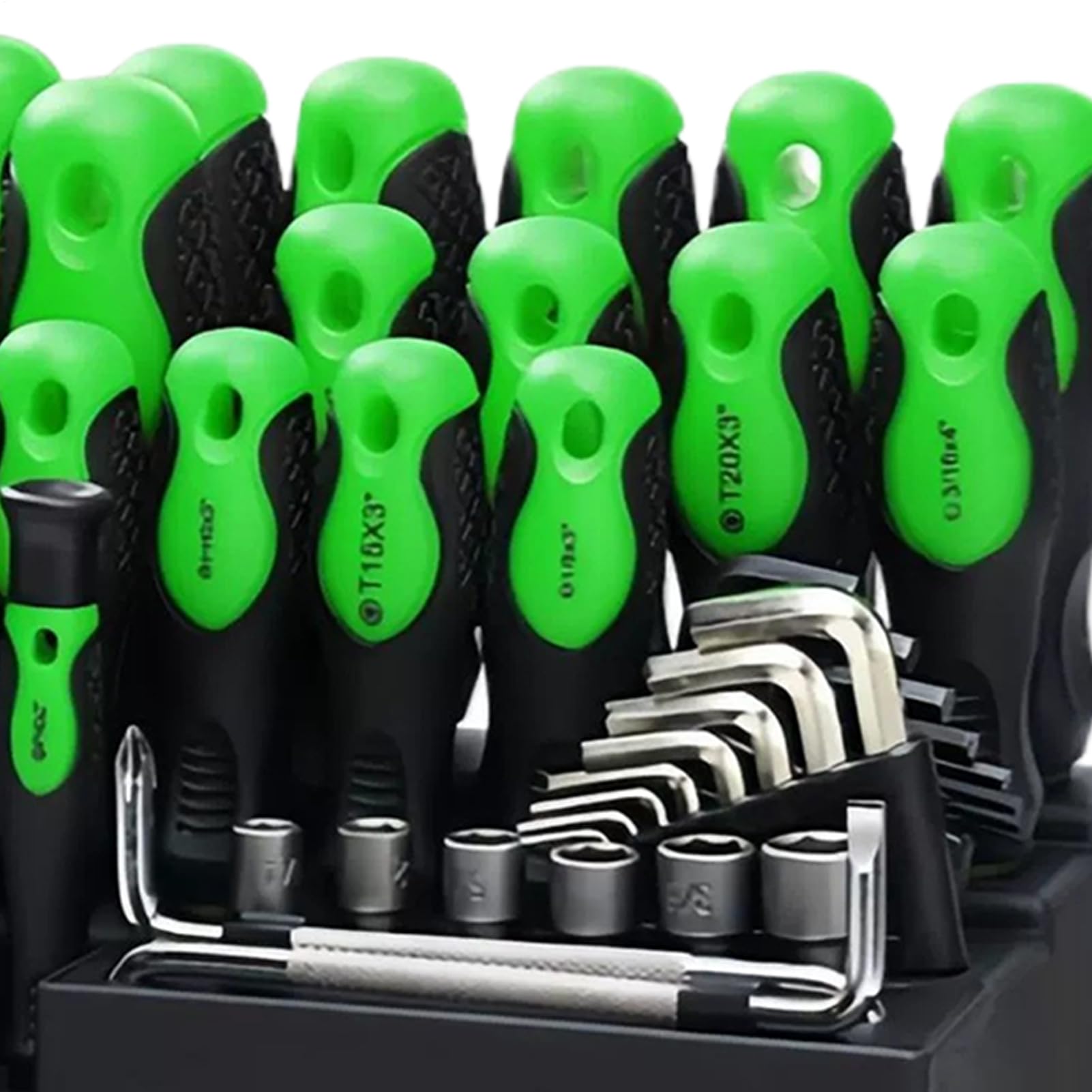 Zestaw Śrubokrętów Wytrzymały Magnetyczny Komplet Narzędzi Z Etui | Precyzyjny Zestaw Wkrętaków Magnetyczny Do Napraw Domowych Produkcji Przemysłowej Instalacji Elektrycznych i Napraw Dla