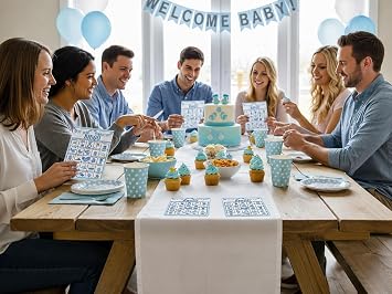 Baby Shower Bingo, Bingo Game for 24 Players (A04)