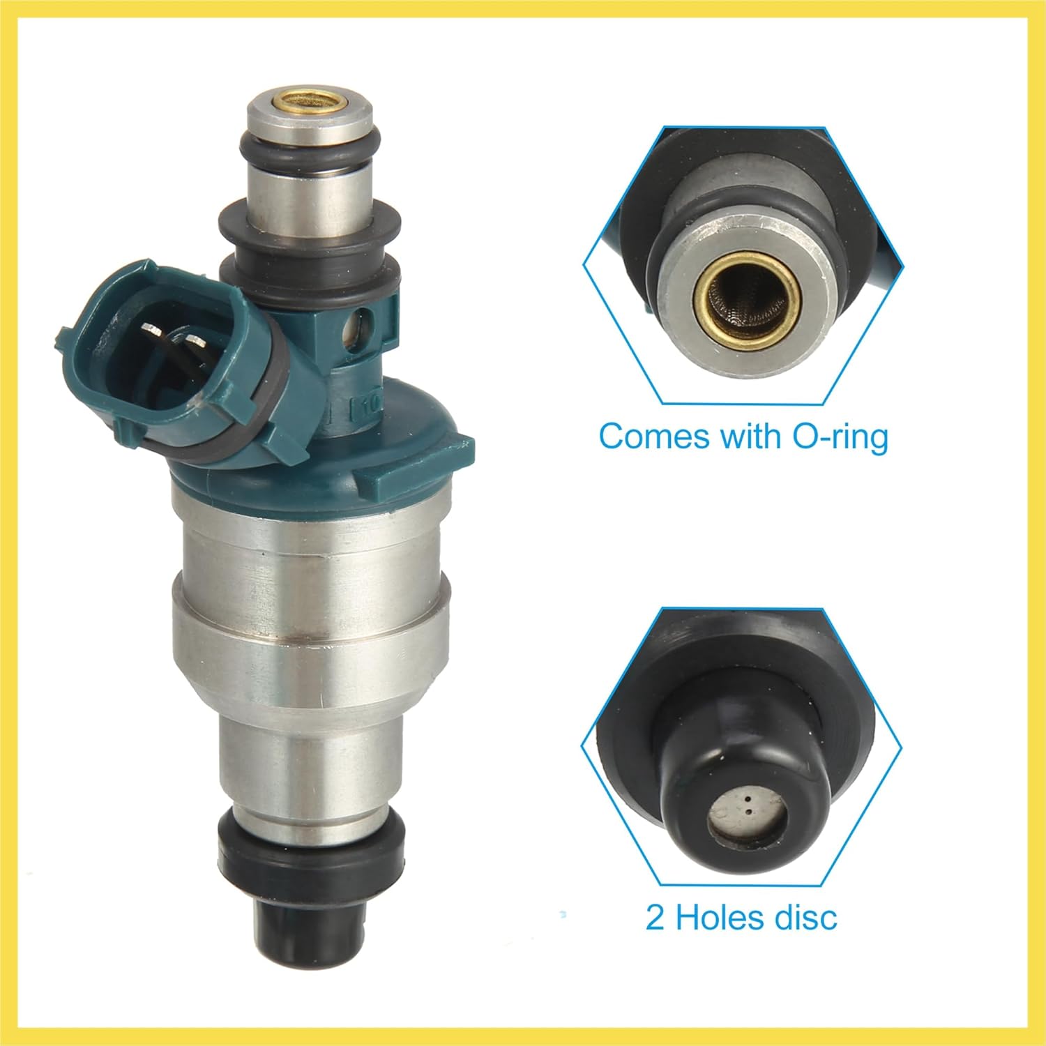 4 Pcs 23250-74060 Car Fuel Injector Nozzle for Toyota Camry 2.0 1988-1991 for Toyota Celica GT ST 2.0 1989 Benefit