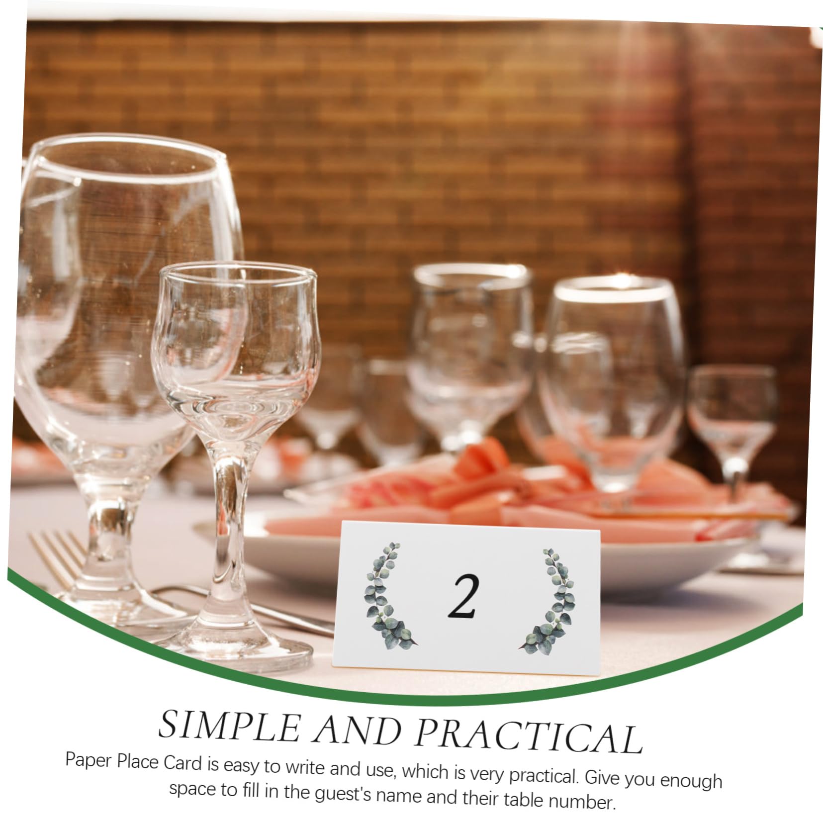 IMIKEYA 3 Sätze Tischplatzkarte Faltbare Platzkarten Schilder Für Den Hochzeitstisch Namenskarten Für Den Tisch Party Platzkarten Mit Namen Fallen Papier Weiß 100 Stück * 3
