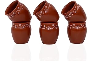 Handmade Earthenware Kulhar Set for Authentic Tea and Coffee Enjoyment