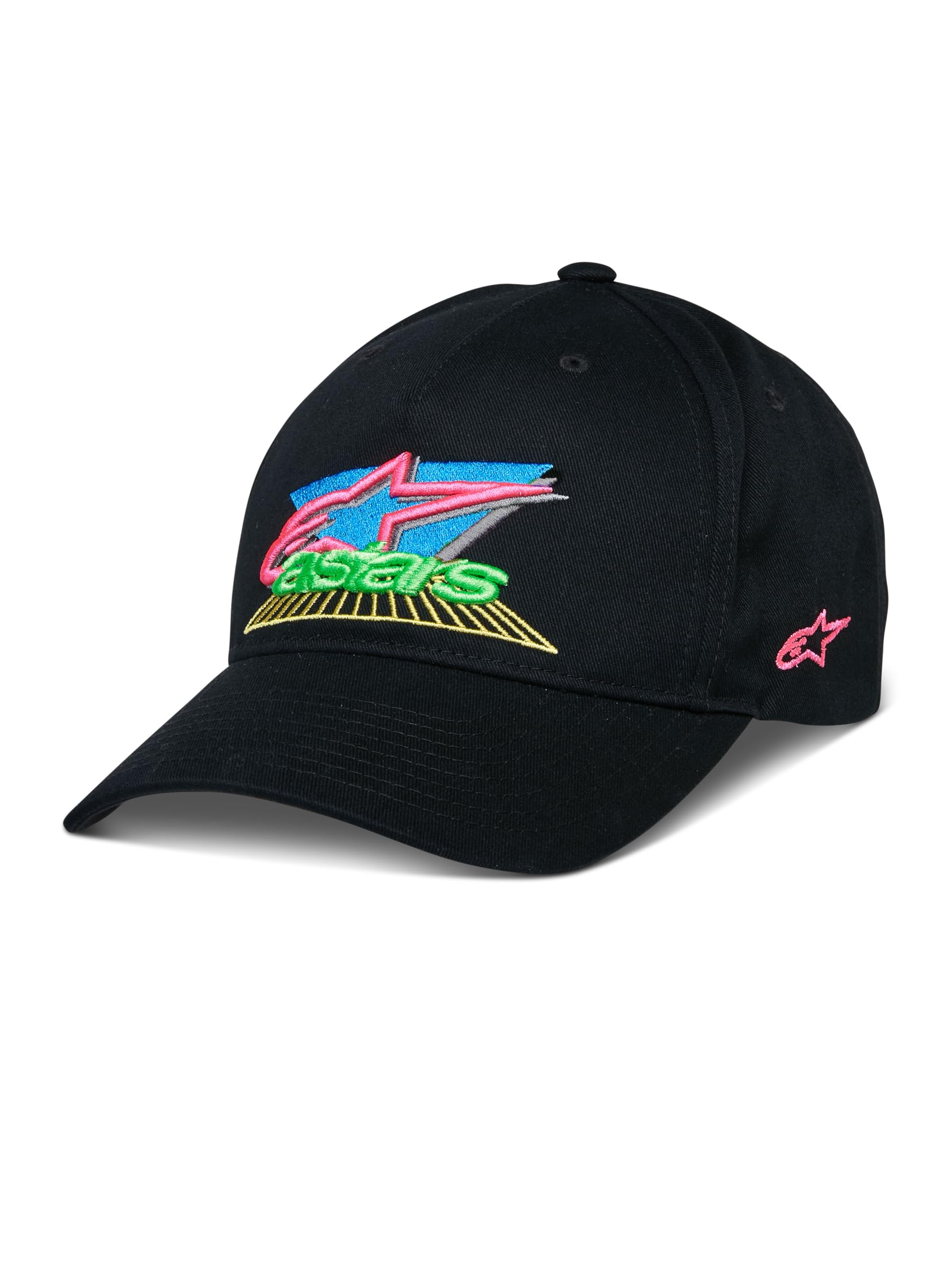 Alpinestars Men's Black Vivid Hat Baseball Cap Os, One Size