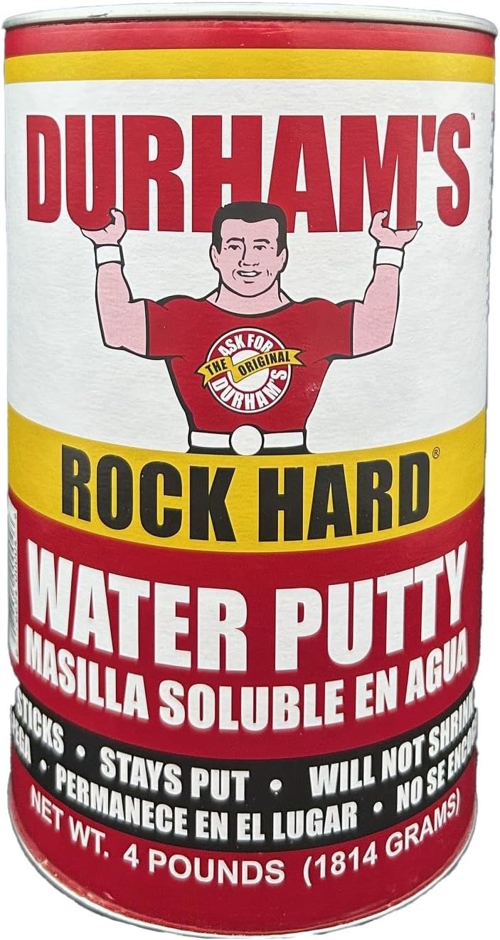 DURHAM'S Rock Hard Water Putty - 4lb Container
