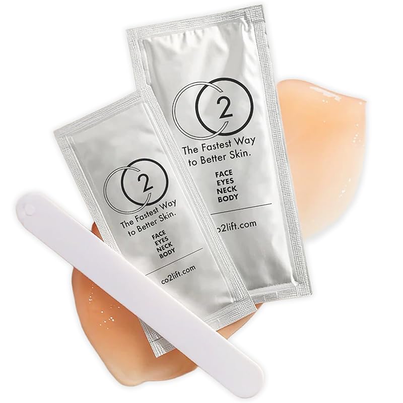 CO2Lift Máscara facial em gel com dois componentes
