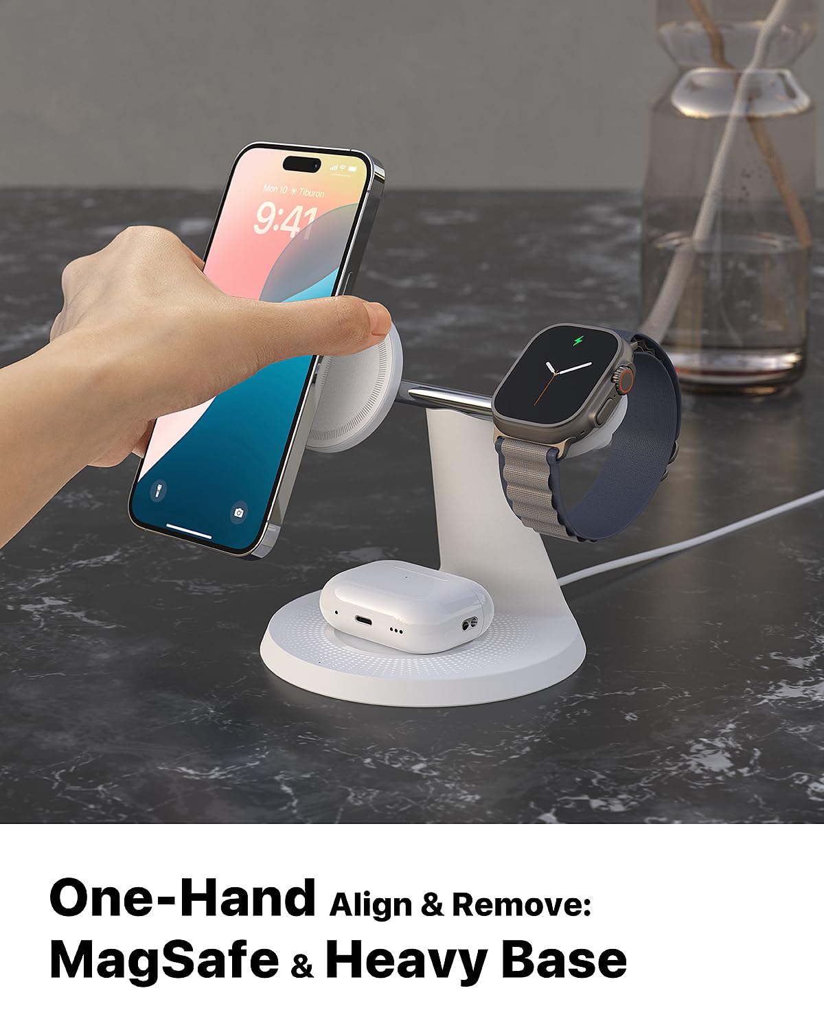 Apple Watch Todos Los Celulares Con Carga Inalambrica Cargador - Main Image