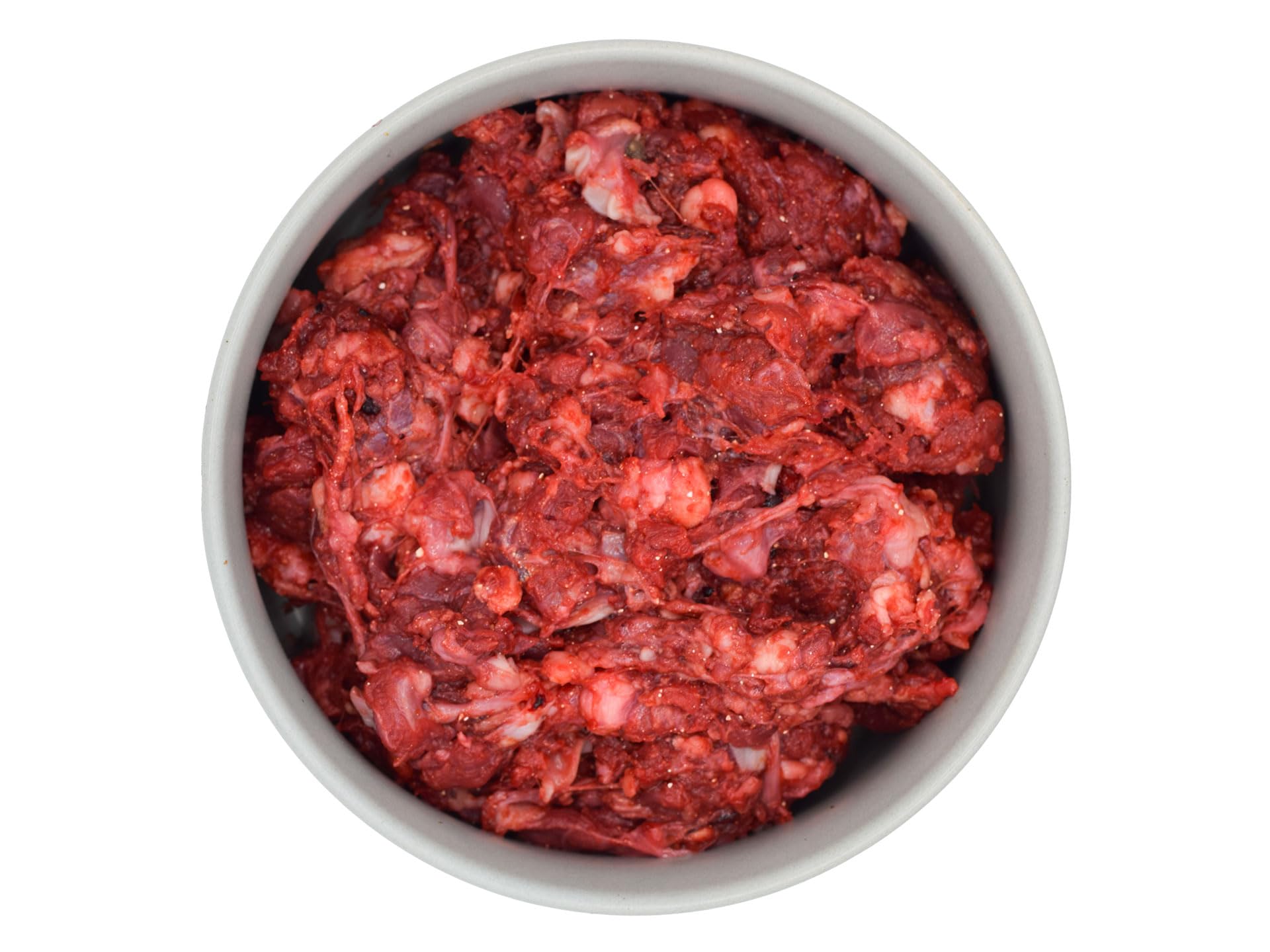 feed&meat Barf Fertigmenüs - 3 Wochenpaket inklusive Obst, Gemüse und Ölen - 21 x 500g Komplettmixe und 1x Brustbeinknochen regional und frisch