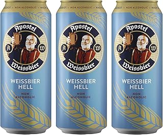 Non alcoholic beer with smooth taste & crisp texture for casual sipping or gatherings- Alcohol Free Wheat Beer Ideal for Parties or Outdoor Events- Holiday Beer Cans for Celebrations, Toasts & Sharing