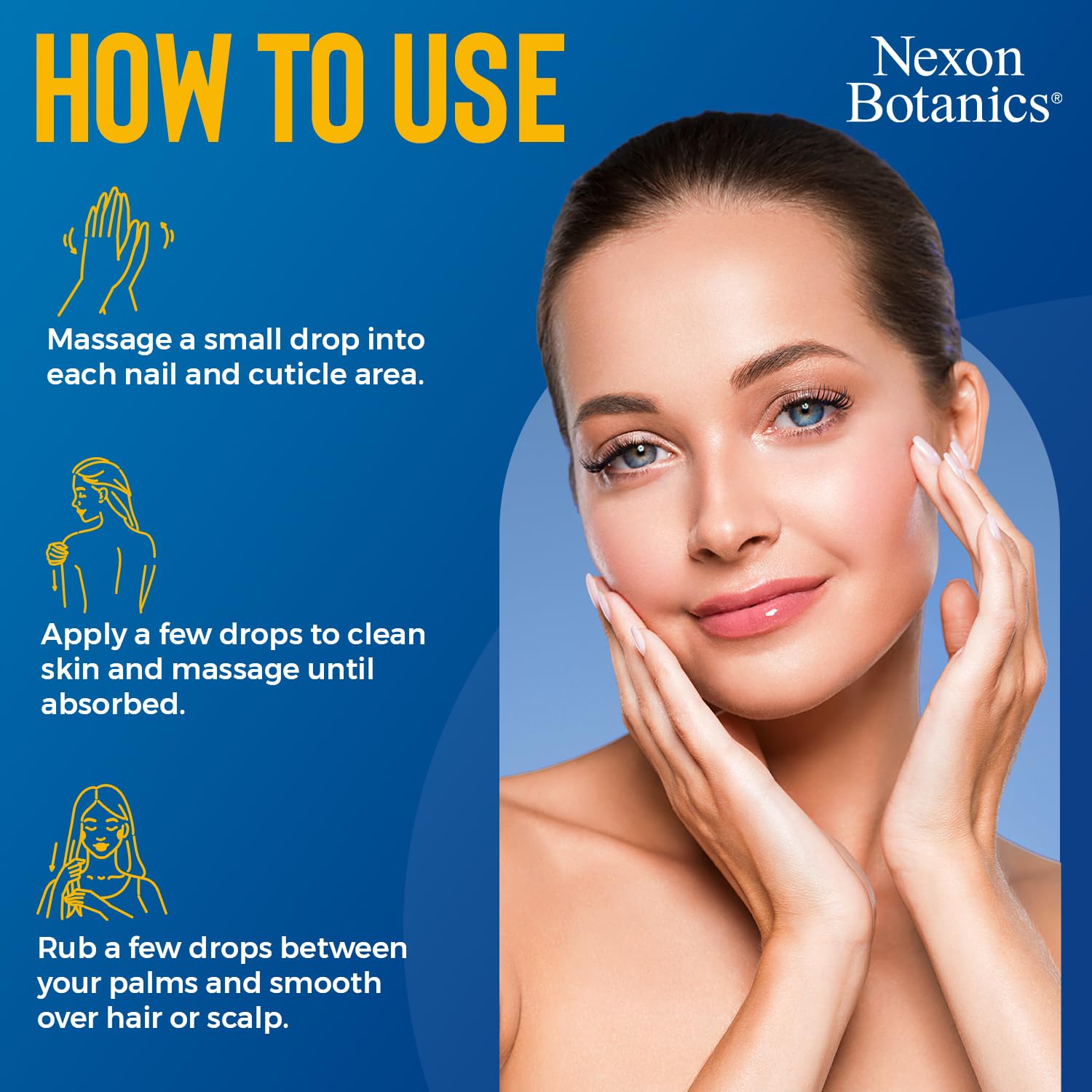 Pure Vitamin E Oil 30,000 IU, 8 fl oz - Cold-Pressed, Hexane Free, Natural Moisturizer for Skin & Face - Supports Scar & Stretch Mark Care by Nexon Botanics - Image 4