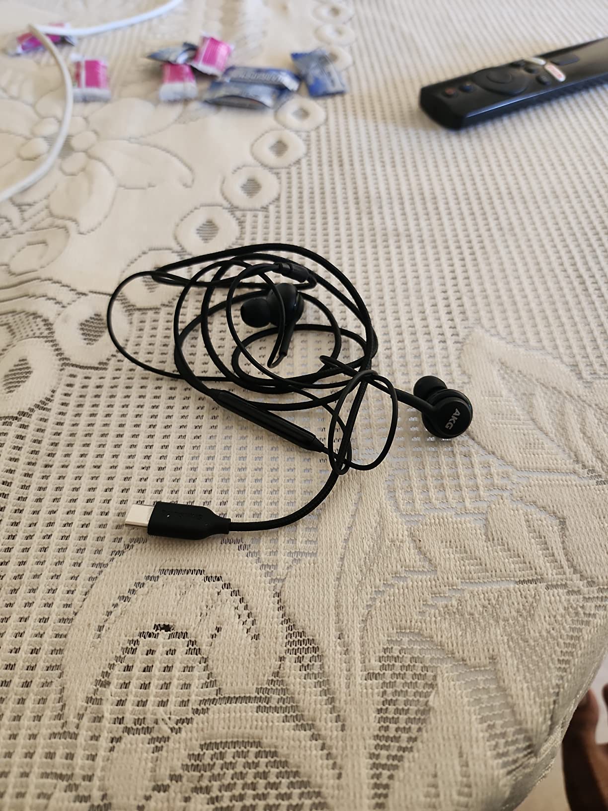 TYPEC Earphone Compatible for Samsung Galaxy S22 In Ear Type C