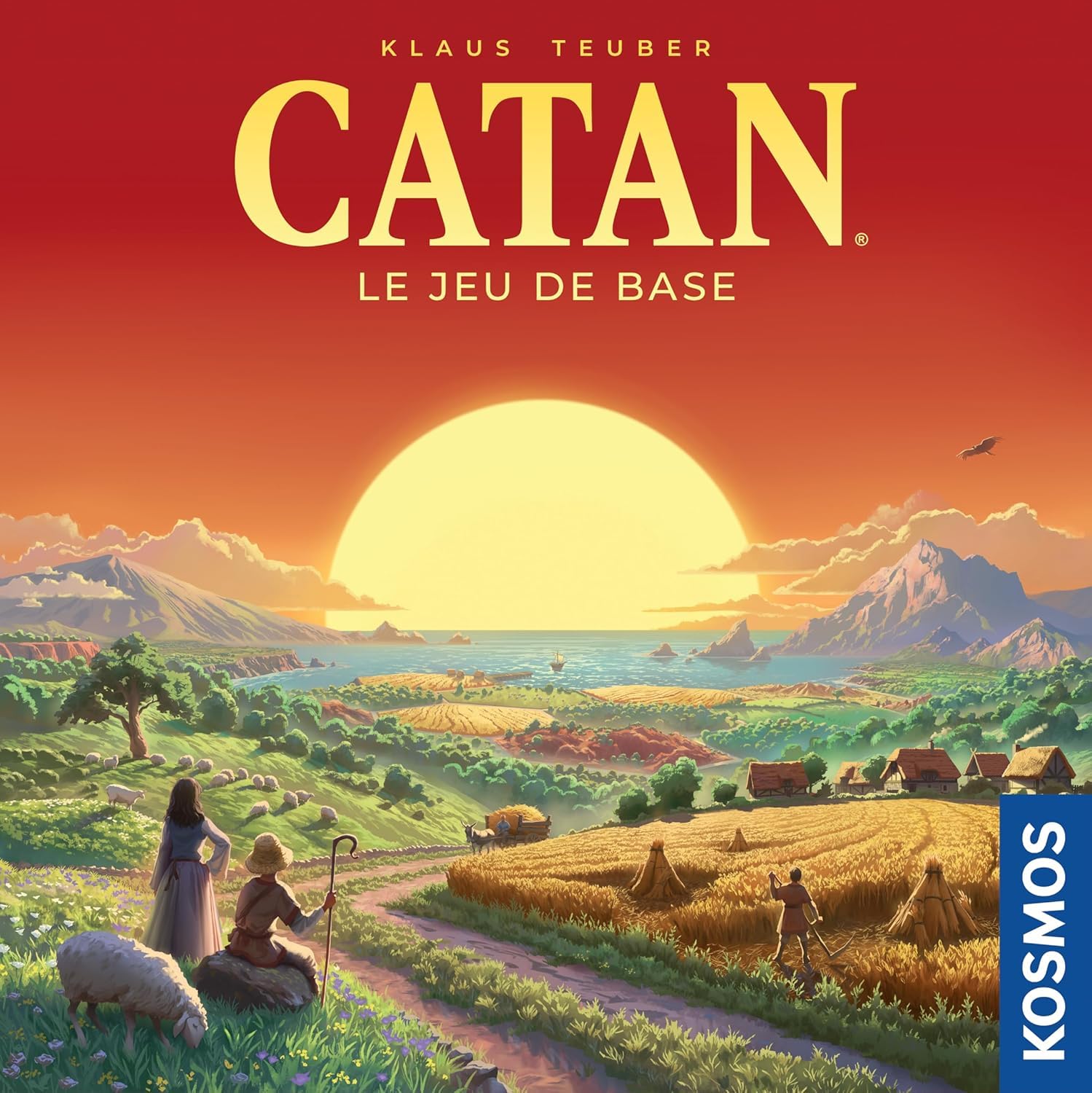 Asmodee - Catan - Kosmos - Jeu de Plateau stratégique - Jeu de Société | Famille/initié - Dès 10 Ans - 3 à 4 Joueurs - 60 à 120 Min - Version Française