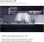 OVO 30 inch Sous Cabinet Range Vent du capot avec 3-Speed Ventilateur d'échappement, 700 CFM, Arrêt automatique, lumière de nuit, 5-Color Température (5CCT) LED Lumières, Hotte de cuisine en acier inoxydable, silencieux