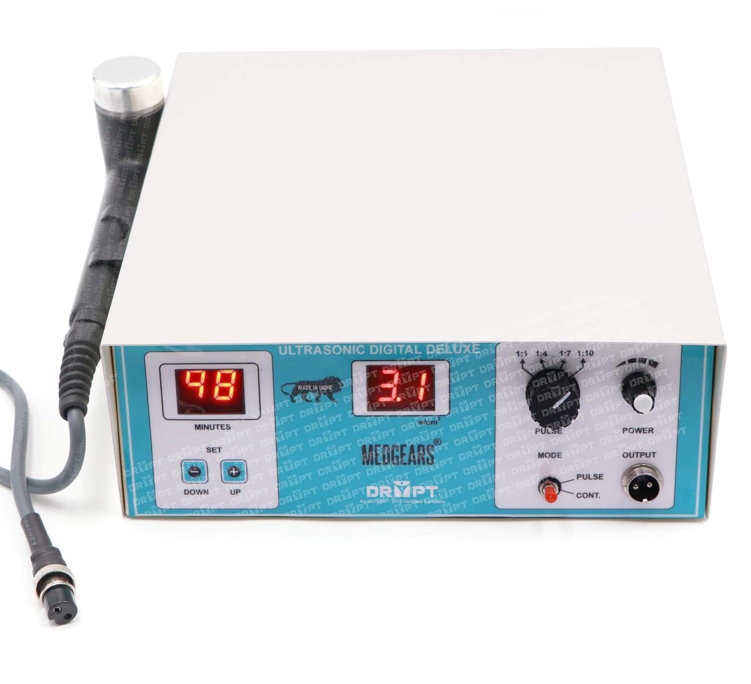 DR PT Ultrasound Machine for Physiotherapy Heavy Duty Deluxe Unit