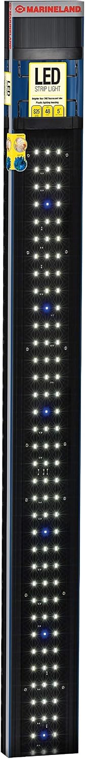 Marineland LED Strip Light, For aquariums, With Adjustable Mounting Legs, ML90615, 48-Inch