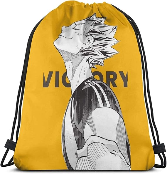 Amazon Co Jp ハイキュー 梟谷 木兎光太郎 ナップサック ジムサック プールバック 巾着バッグ 巾着袋 体操着入れ 収納バッグ 部活 おしゃれ アニメ キャラクター 男の子 女の子 男女兼用 グッズ 雑貨 シューズ バッグ