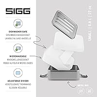 Vista 2 de Sigg - Lonchera de Metal Plus - Envase de alimentos con compartimentos - Diseño suizo - Apto para lavavajillas - Ultra ligero - T/G