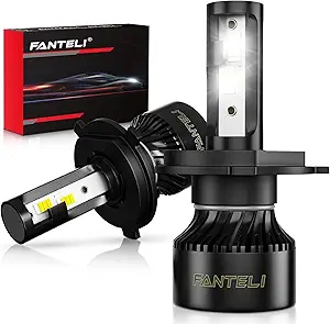 2x 900% Brighter Off-Road LED Bulbs, 40000LM, 6500K Cool White, IP68 Waterproof, Pack of 2