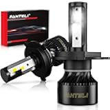 FANTELI 2x H𝟦/𝟫𝟢𝟢𝟥 Bulbs, 40000LM 900% Brighter 1:1 Size, No Adapter Required, 6500K Cool White IP68 Waterproof Off-Road Lights, Pack of 2