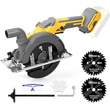 Cordless Circular Saw for DeWalt 20V Max Battery, 6900 RPM No Battery