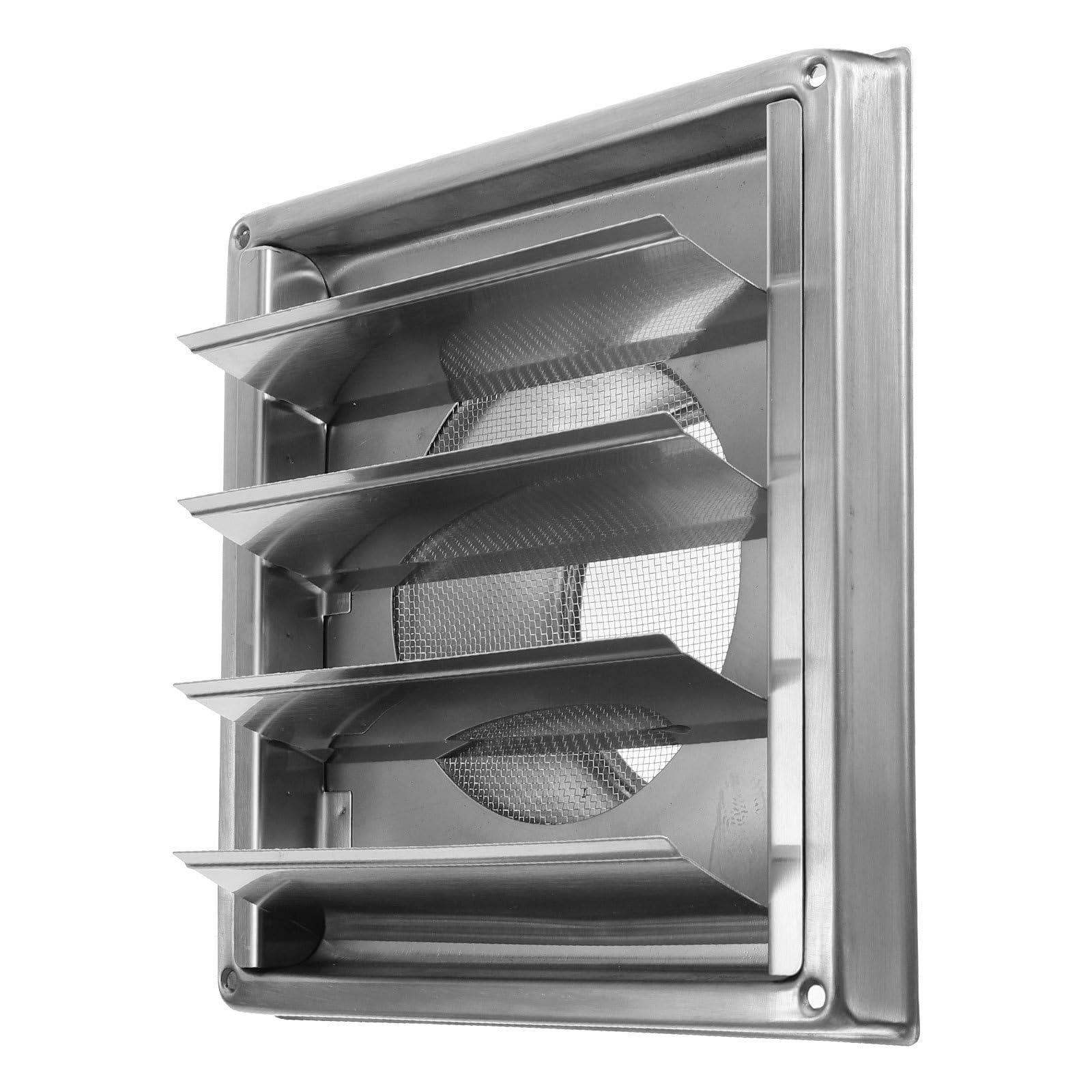 Grille d'aération murale extérieure en acier inoxydable 304