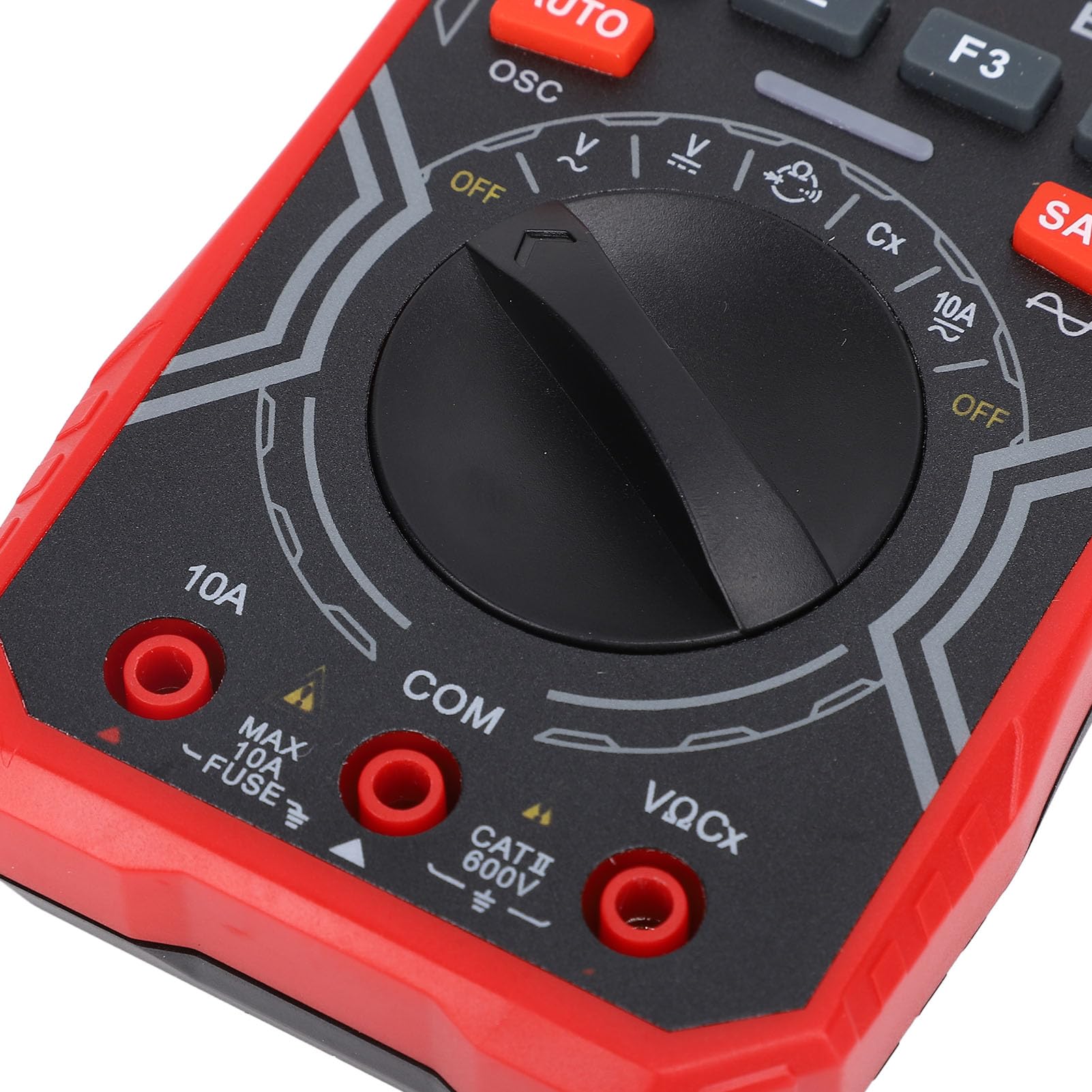 Domary Tragbares 2-in-1-Multimeter-Oszilloskop mit Automatischer Schlaffunktion und Tiefenmessfunktion für den Einsatz in Industrie und Automobil. ABS-Material