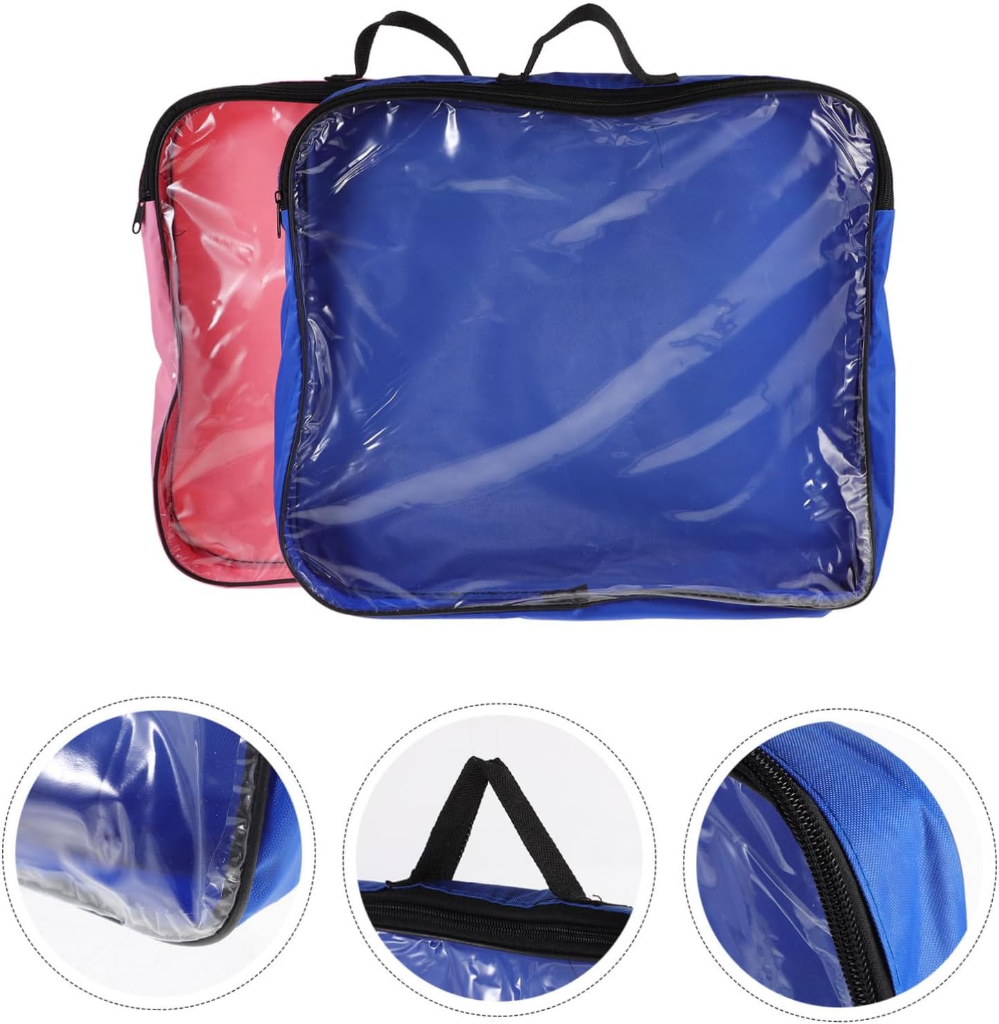 Toyvian Capacity er Skates Carrying Bag Stylish Storage Pouch for Inline and Ice Skating Shoes Durable and