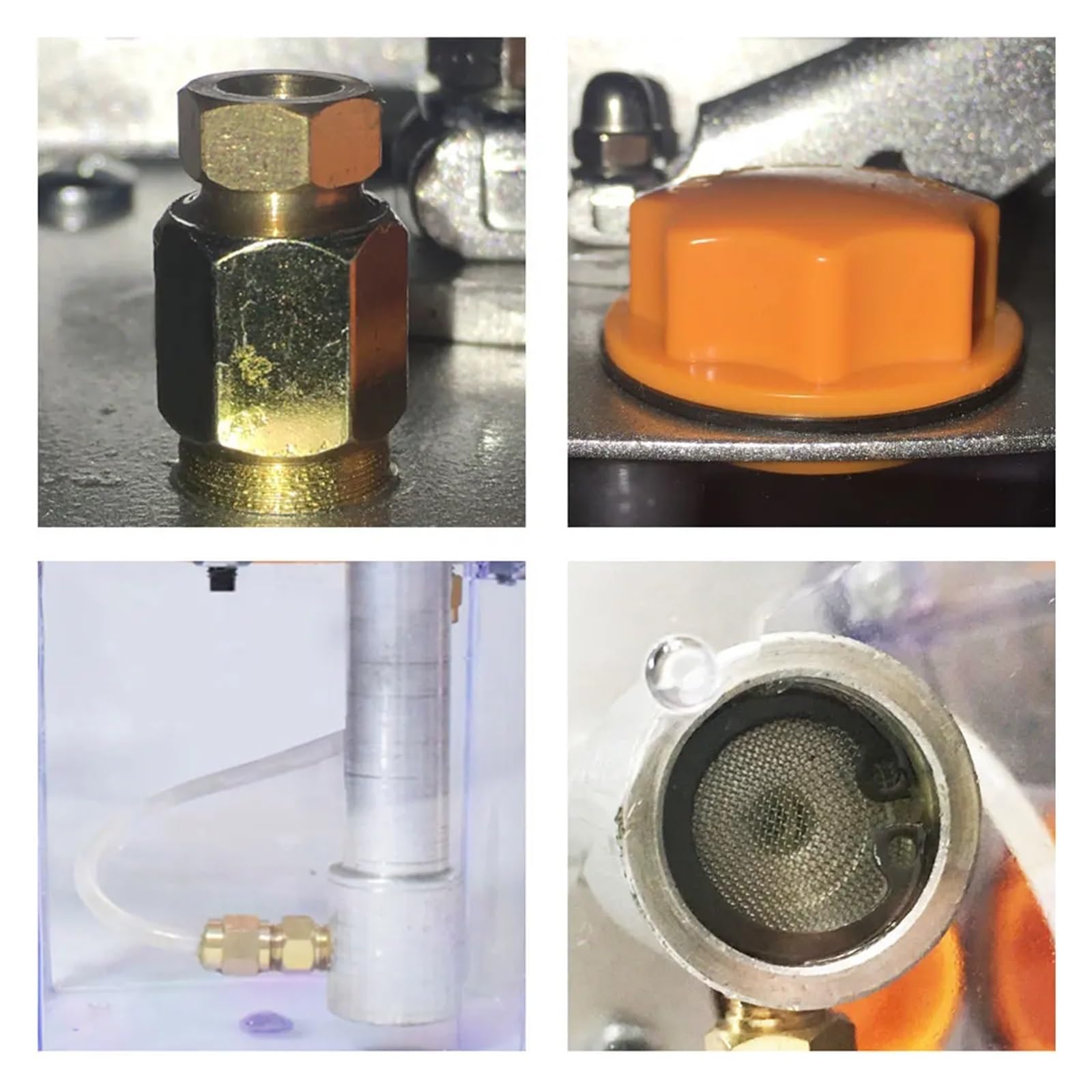 Automatyczna pompa oleju smarowego CNC Zestaw pompy olejowej do grawerowania CNC z uchwytem, wylotem Φ4 mm, ręczne pompy wtryskowe (Silver Oil Pump)