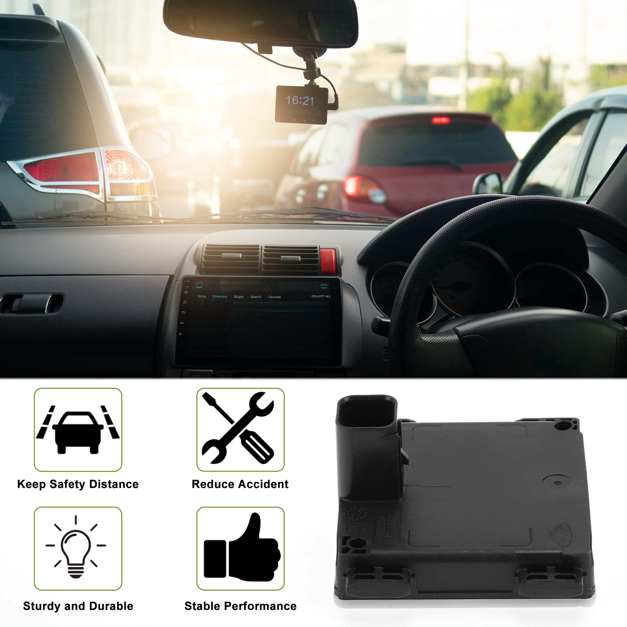 Radar Cruise Control Sensor For 2021-2023 Ford F-150 - Replacement ML3T-9G768-AL