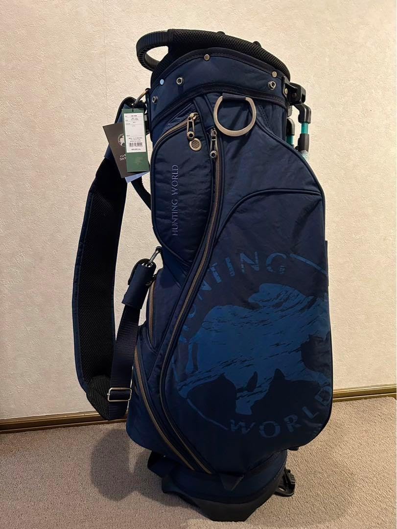 HUNTING WORLD 帆布スタンドキャディバッグ ハンティング・ワールド スタンドキャディバッグ2024年モデル 2025年
