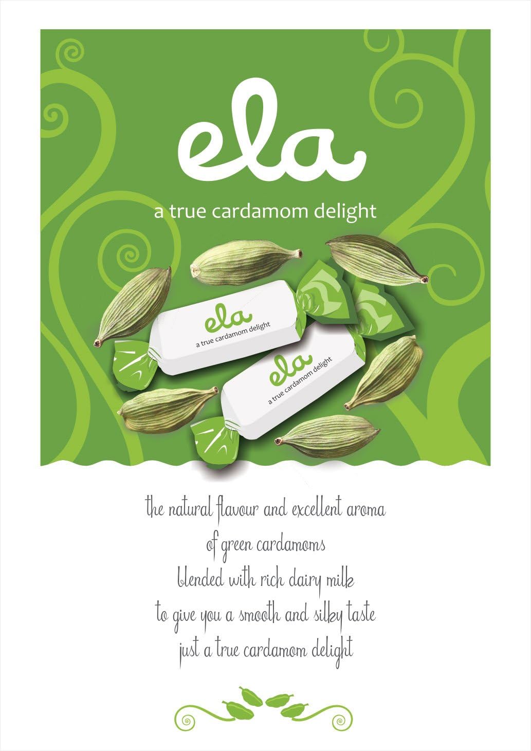 Cimton Ela Toffee - Rich & Delicious Cardamom / Elaichi & Milk Candy - 220 Pcs!