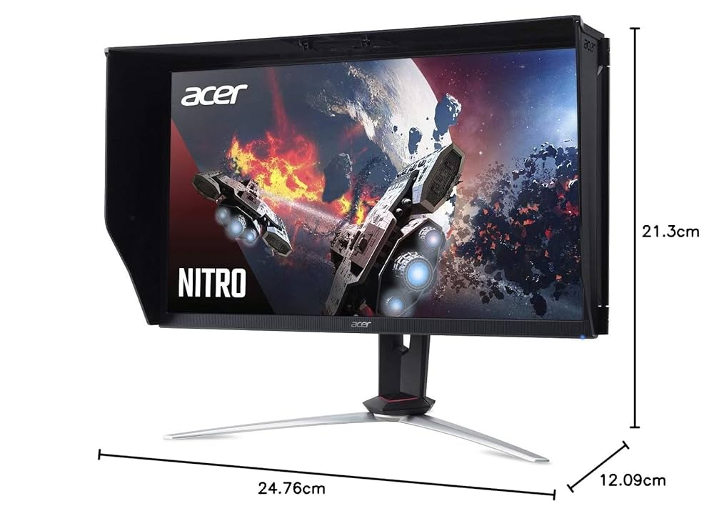 QNIX FHDゲーミングモニター 144fps 外観レビュー】 144Hz/1.5msゲーミングモニターQNIX QX2414 LED