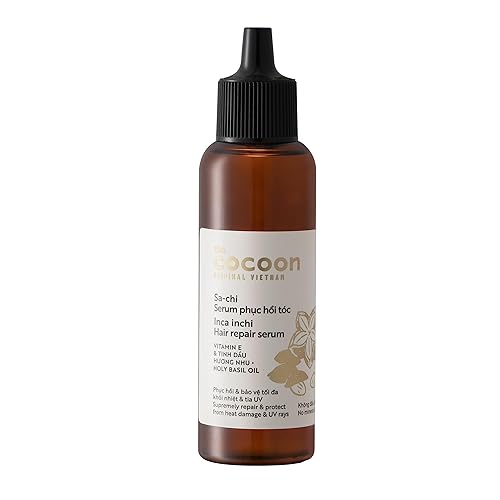 Cocoon Sacha Inchi - Suero reparador de cabello (2.37 fl oz)