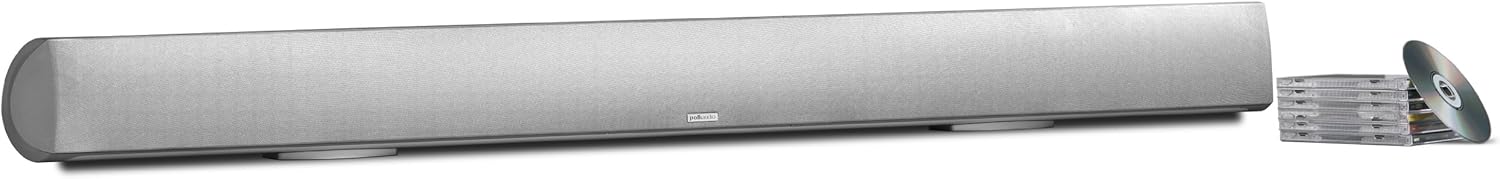 Polk Audio SurroundBar 50 Surround System (Single Speaker, Titanium Silver)