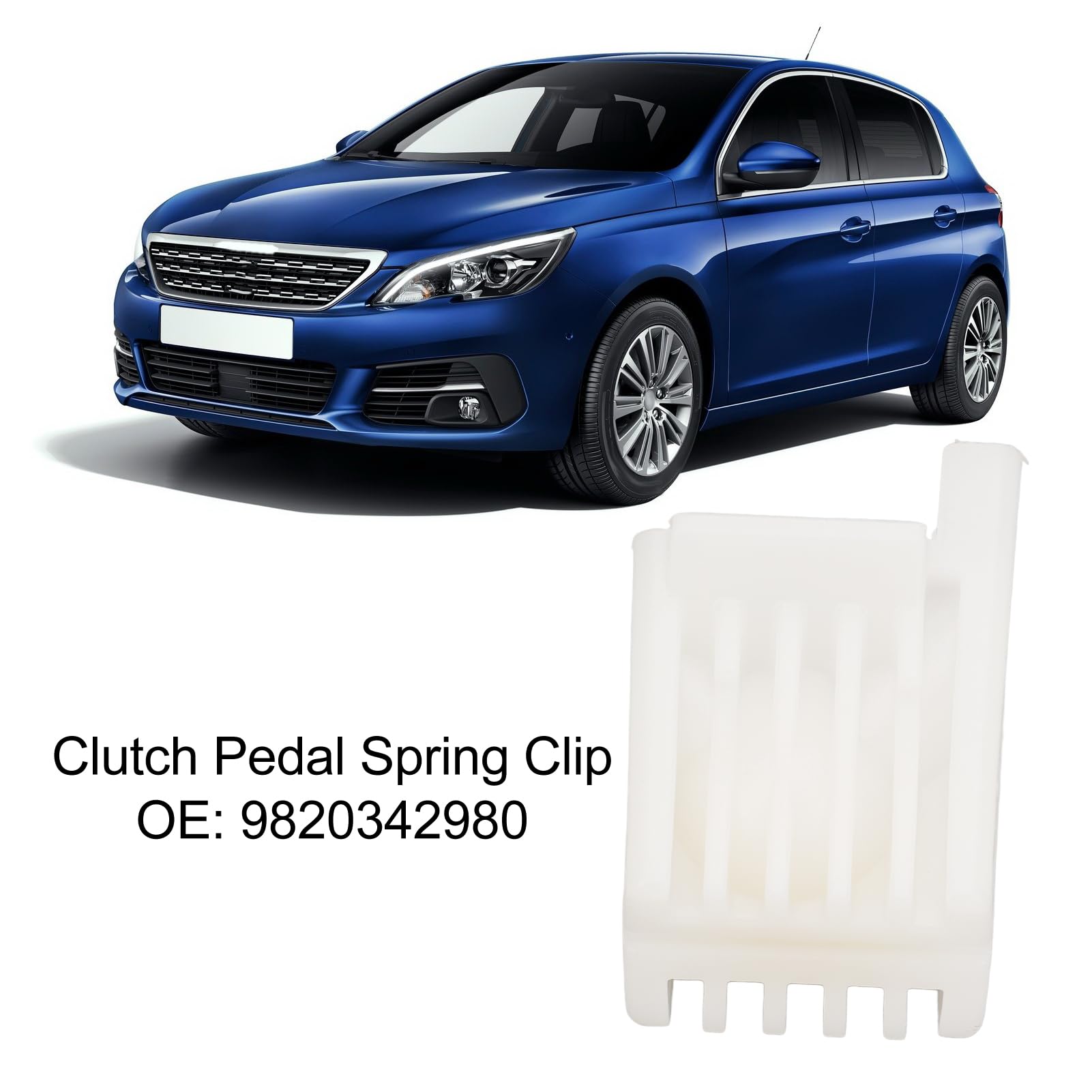 TONYSA Clip à Ressort De Pédale D'embrayage Haute Ténacité