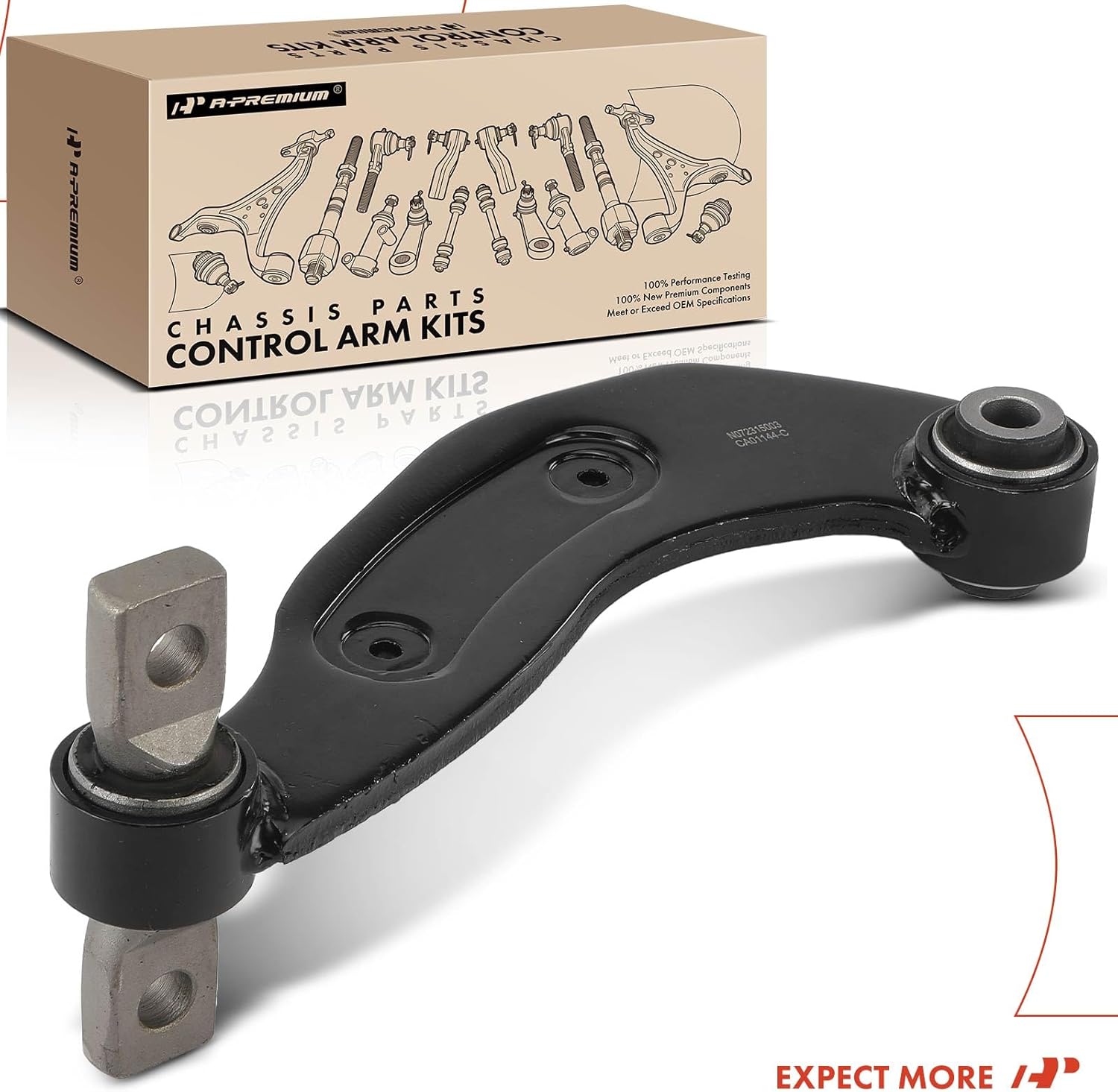 A-Premium Rear Upper Control Arm, with Bushing, Compatible with Ford Edge 2011-2015 & Lincoln MKX 2011-2015