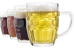 20 OZ Dimple Stein Beer Mug (4 Pack)