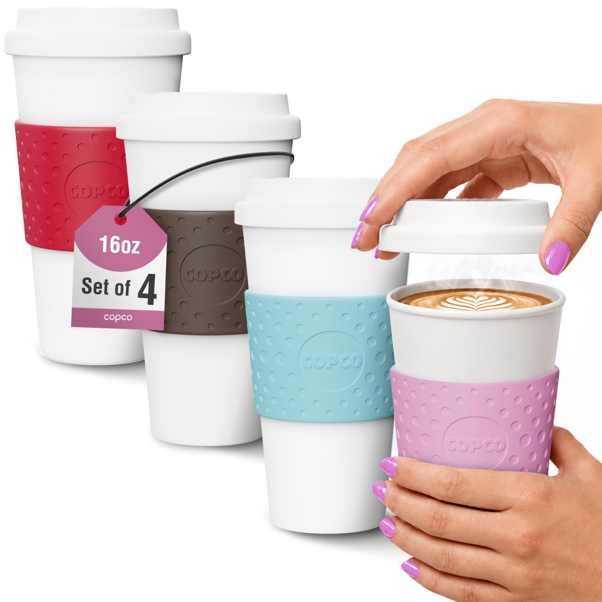 Amazon.com: Copco Acadia Travel Mug (4-Pack), 16oz Insulated