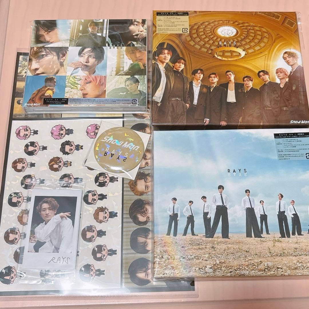 RAYS Snow Man 3形態セット 特典付き Blu-ray Amazon.co.jp: 全3形態BD