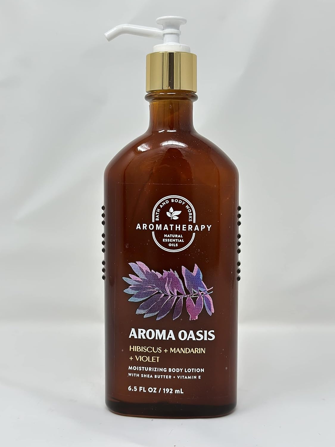 Aromatherapy Aroma Oasis Hibiscus + Mandarin + Violet Moisturizing Body Lotion 6.5