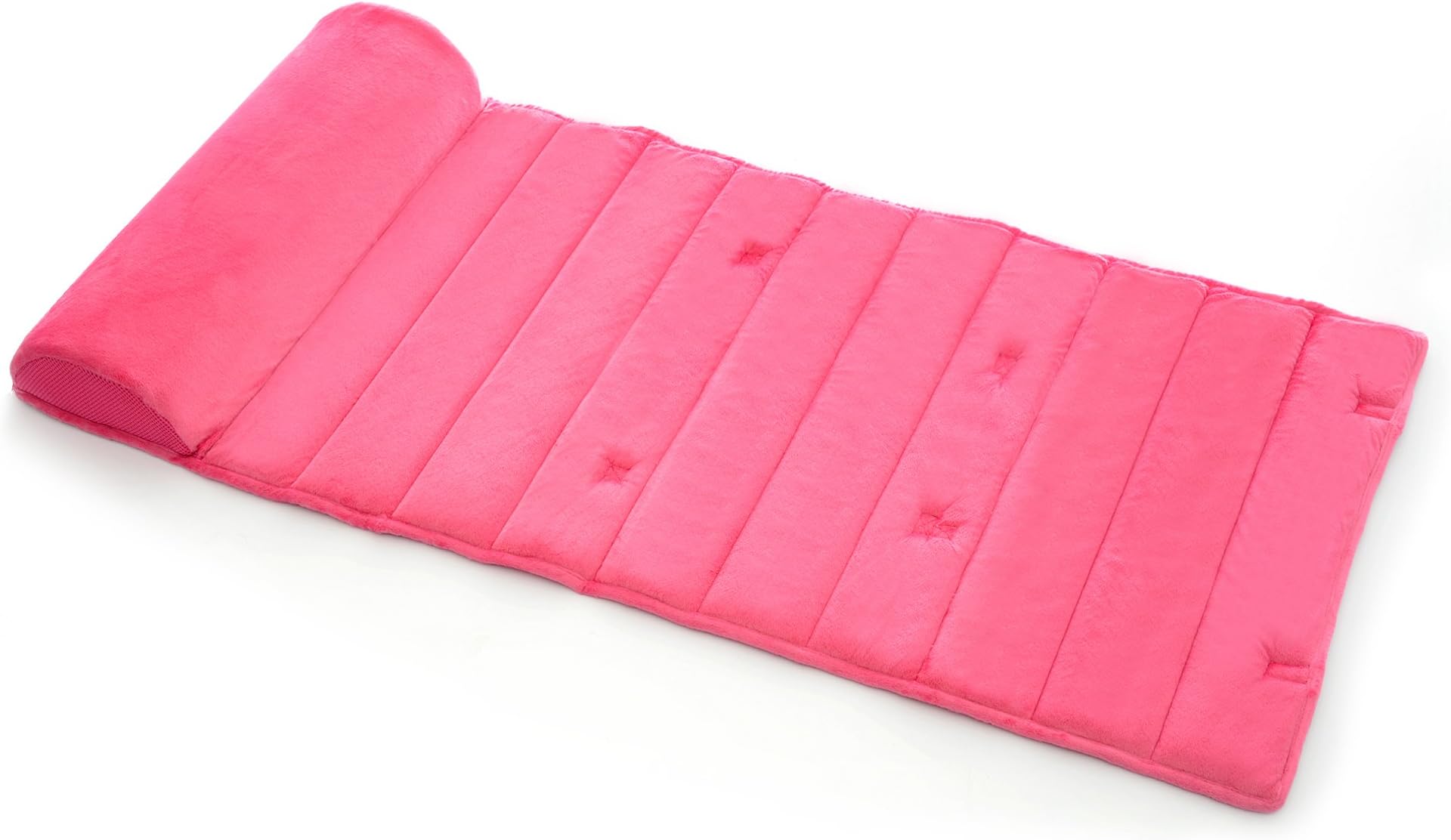 My First - Toddler Nap Mat, Memory Foam Sleeping Mat with a Removable Pillow, Portable and Compact, 41 x 21 x 1 inch, Pink, Pack of 1