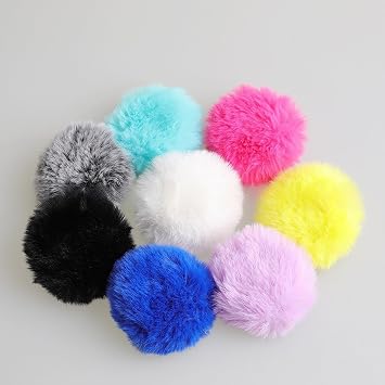 Portable Soft Artifical Furry Windproof Mics Covers For Outdoor Interviews For Video Bloggers And Field Reporters Windproof Microphone Windscreen Meshes