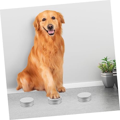 Miniatura 4 de Latas de trabajo para perros, 10 unidades, caja de entrenamiento de aroma de perro, contenedores de trabajo para nariz de perro, latas de metal,