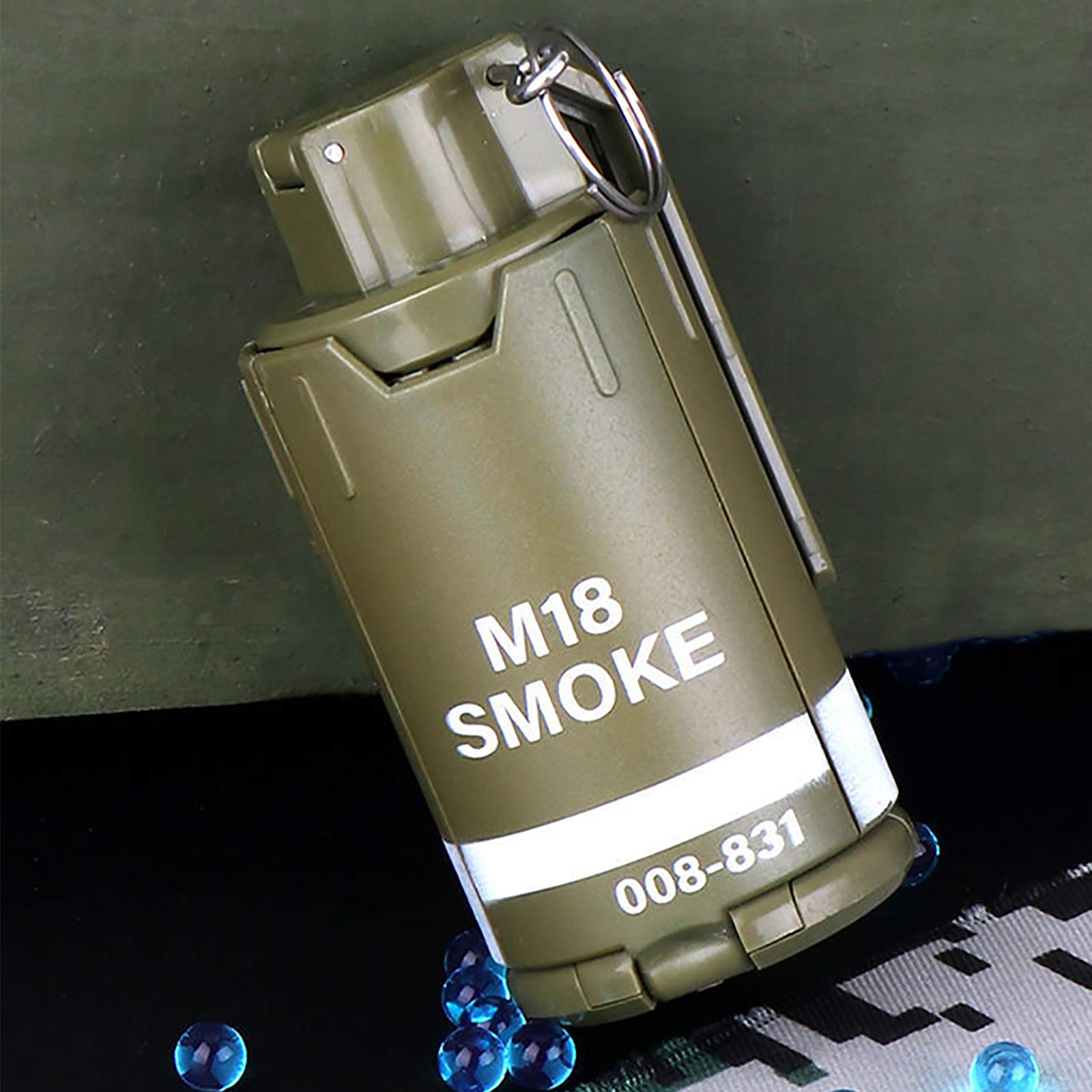 Bombe a mano Giocattolo dell'esercito Tactical CS Perline d'acqua Giocattoli di granata softair Battle Water Game Balls Refill BB Shower Rival Role Playing Game Dress Game Set Regalo per 14+