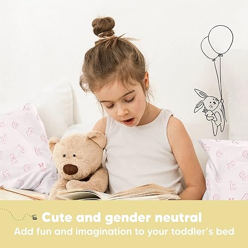 Vista 27 de KeaBabies - Almohada con funda para niños pequeños, almohada My Little Dreamy de 13 x 18 pulgadas (KeaFriends)