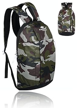 Pramadda Pure Luxury Men's, Women's Small Alpha Sports Gym Football Cycling Daily Use Travel Backpack - Military Green