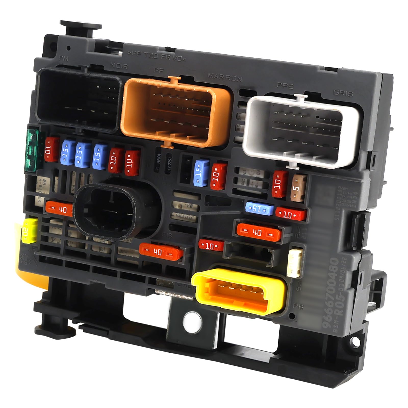 Fuse Box BSM 9666700280 pour Citroen Berlingo C4 C8 pour Peugeot Partner 307 2007-