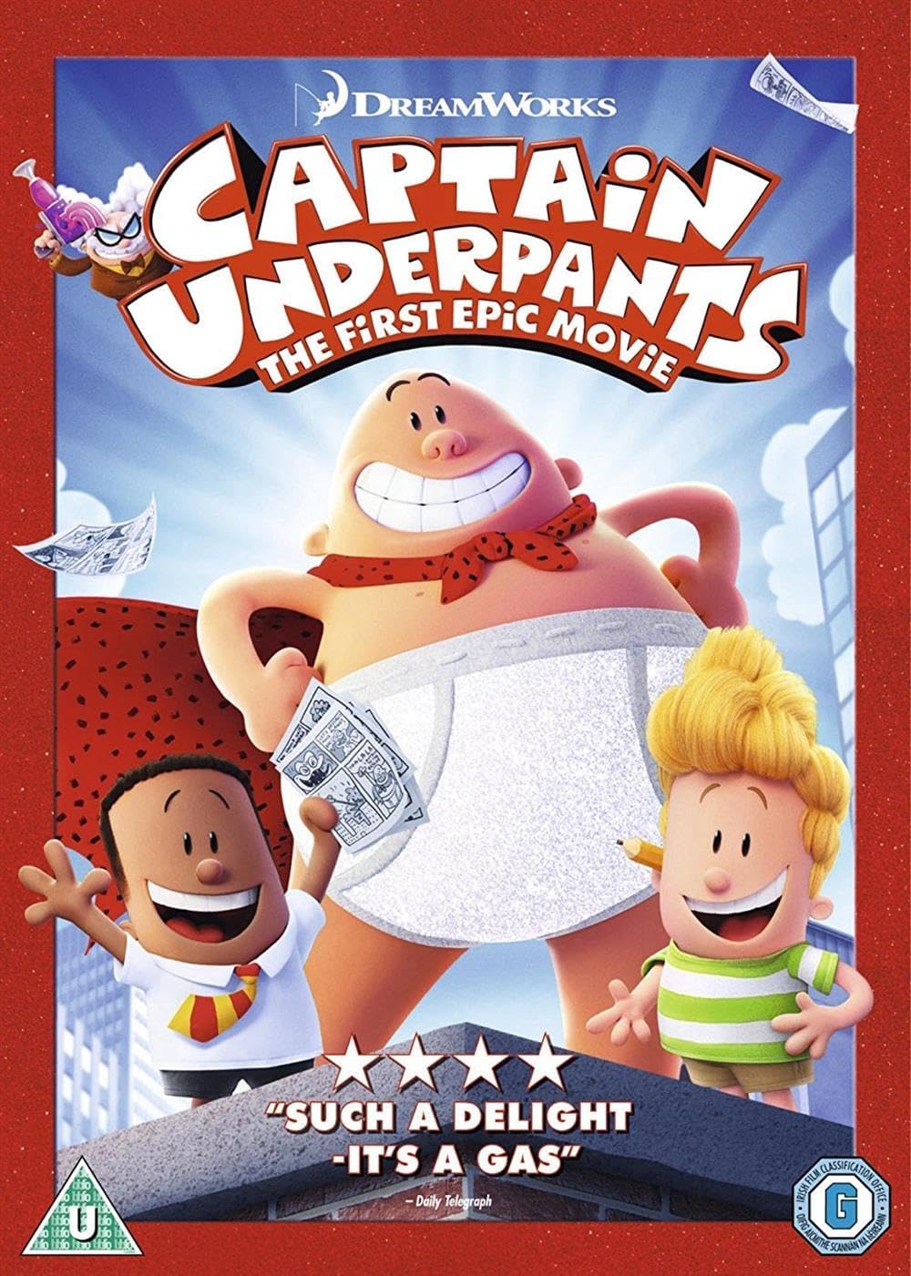 Captain Underpants: The First Epic Movie [DVD] [2017]